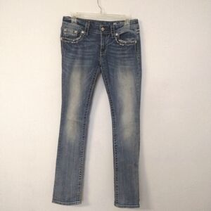 Miss Me Signature Straight Jeans Size 27